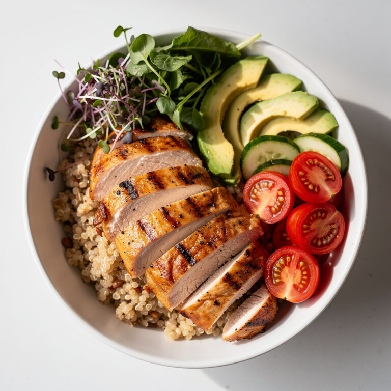 Healthy Chicken Bowl (High-Protein Meal Prep Recipe)